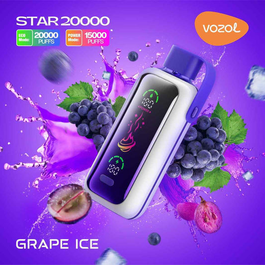 Vozol STAR 20000 - Raspberry Watermelon